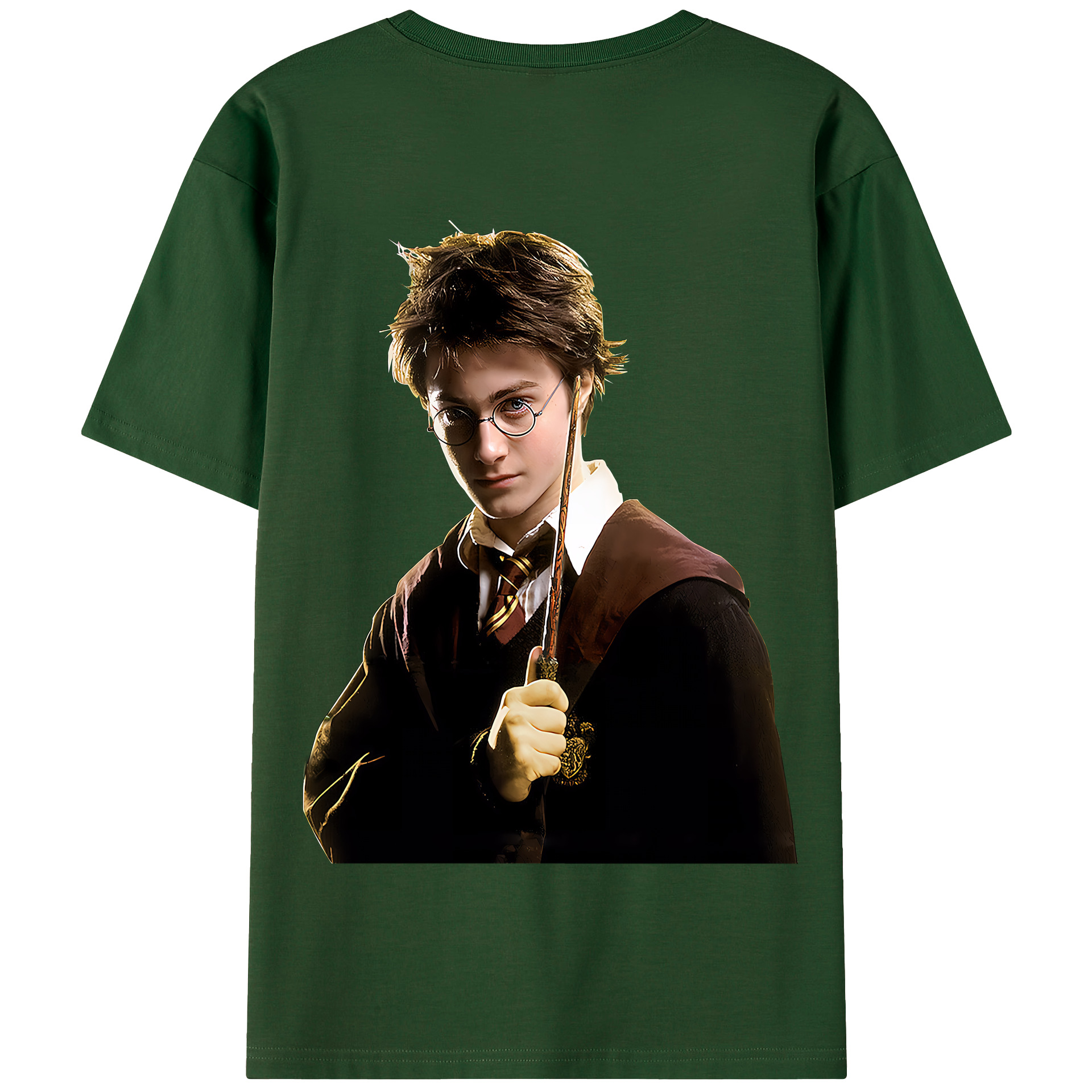 （画像用） Harry Potter ハリー・ポッターシリーズ 綿100％半袖Tシャツ（背面プリント）